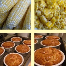 Corn-Gruyère Clafouti