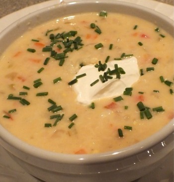 Crabby Corn Chowder